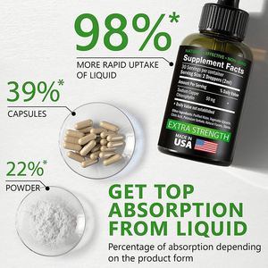 Năng lượng tự nhiên Boost hữu cơ chất diệp lục chất lỏng giọt nhanh chóng hấp thụ Tăng oxy & nội Bộ khử mùi Vegan Cai Nghiện - Product Image 5