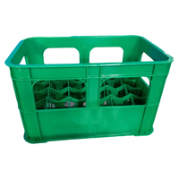 Boîtes de bière en plastique, 10 pièces, haute qualité, 12, 20, 24, 40 bouteilles, rangement à tour-tonneau, vert, noir, bleu, rouge, vente en gros