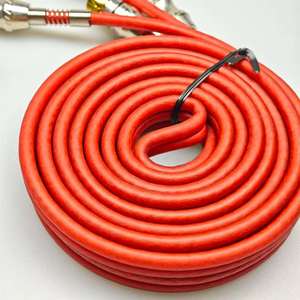 สาย RCA สำหรับเครื่องเสียงรถยนต์ สายเชื่อมต่อเสียงสเตอริโอ RCA แบบมีฉนวนหุ้ม ขั้วต่อชุบนิกเกิล สำหรับเครื่องขยายเสียงรถยนต์ ระบบสเตอริโอ - Product Image 3