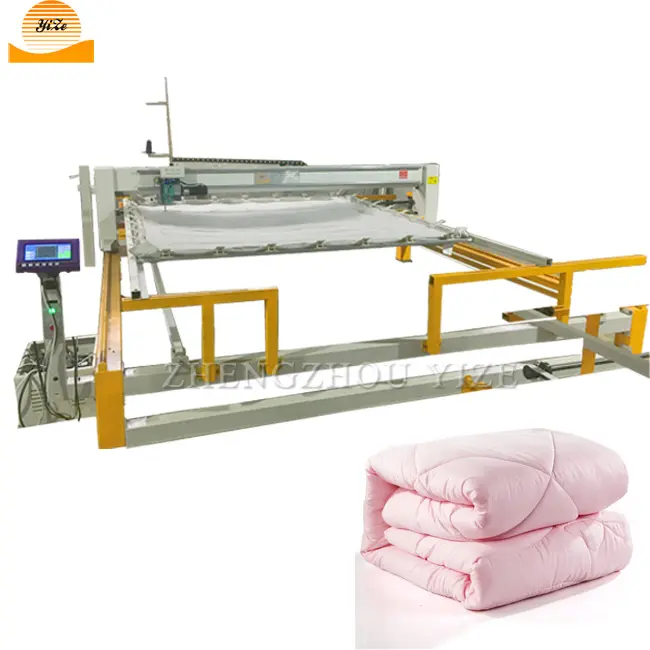Automatic long arm frame pattern quilting machine fabric single needle quilting machine computerized quilting sewing machines