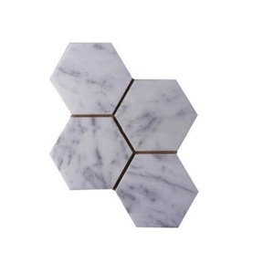 Stylish Marble Tea <b>coaster</b> Fresh Arrival Pattern <b>Ceramic</b> <b>Coaster</b> Nordic Wind Gold-plated <b>Coaster</b> Irregular Creative Ins - Product Image 1