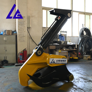 Coupe-gommiers en acier haute résistance pour excavatrice SH130/SK140 – Idéal pour le défrichement et la foresterie, élimine les gommiers en une seule passe - Product Image 4