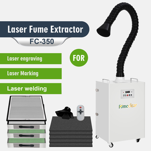 Extracteur <span class=keywords><strong>de</strong></span> fumée industriel <span class=keywords><strong>mobile</strong></span> 350W à forte <span class=keywords><strong>aspiration</strong></span>, efficacité 99,97 %, purificateur <span class=keywords><strong>de</strong></span> fumée, élimination <span class=keywords><strong>de</strong></span> la poussière <span class=keywords><strong>de</strong></span> soudage laser, vente en gros - Product Image 4