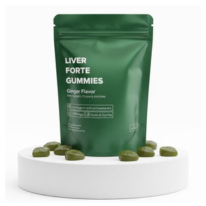 Gomitas para el Hígado Liver <span class=keywords><strong>Forte</strong></span> OEM TK, Éxito de Ventas en Amazon, Favorecen la Salud del Hígado con Sabor a Jengibre, 60 Gomitas - Product Image 1