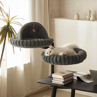 Lit flottant amovible pour chat, nid de refroidissement pour animaux de compagnie, fixable, fenêtre suspendue, nouveauté