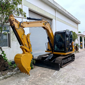 รถขุด CAT รุ่น 308E2 มือสอง ได้รับการรับรองมาตรฐาน EPA Tier 4 Final และ CE พร้อมหัวหนีบไฮดรอลิกและใบมีดตักดิน - Product Image 1