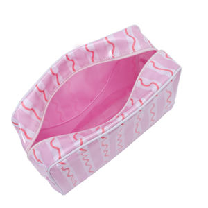 2026 New Customized Fashion Stripe <b>Makeup</b> <b>Bag</b> <b>Travel</b> <b>Makeup</b> <b>Bag</b> Large Pattern <b>Makeup</b> <b>Bag</b> - Product Image 2