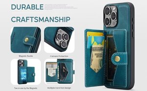 สําหรับ<span class=keywords><strong>Iphone</strong></span> 15 Pro Maxกระเป๋าสตางค์หนังสําหรับ<span class=keywords><strong>Iphone</strong></span> 15 Pro <span class=keywords><strong>14</strong></span> Plus <span class=keywords><strong>14</strong></span> Pro Max 12 13 11 Kickstandหนัง - Product Image 5