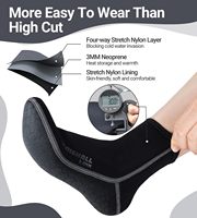 Owntop Chaussettes de sport personnalisées imperméables et antidérapantes Chaussettes d'eau courtes 3mm Oem Chaussettes de plongée imperméables 3mm en néoprène