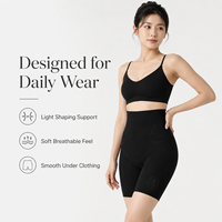 Culotte gainante taille haute pour femme, taille européenne, short de sécurité à angle plat pour le rehaussement des hanches, pour le remodelage corporel et la beauté
