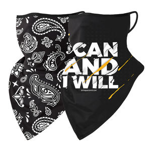 Masque facial triangulaire d'été Huicen, cache-cou, couvre-cou, bandana en maille de soie glacée léopard pour le cyclisme, protection UV, voile solaire unisexe - Product Image 3