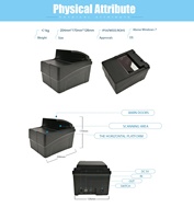 Lecteur de passeport RFID OCR avec scanner de kiosque d'aéroport Sdk gratuit avec USB PPR100A