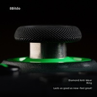8BitDo Orion Youth Generasi ke-2 Pengontrol Nirkabel Hitam Transparan ABS Joystick untuk Windows Android