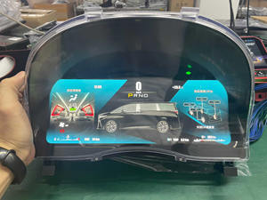 Système Linux 12,3 pouces intégré au tableau de bord numérique virtuel de la voiture avec CarPlay pour Toyota Alphard 20 30 Series Mise à niveau 40 series - Product Image 6