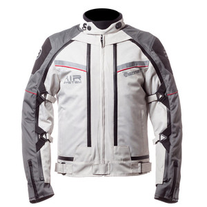 Befast <b>TRANSFORMER</b> Lady CE certified <b>3</b>-layer women's touring motorcycle jacket Black Grey XXL - Product Image 2