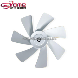 Moule d'injection en plastique pour pales de ventilateur d'extraction de marque GYM, pour appareils électroménagers, modèle GYM-Fan Mould-001 avec canaux chauds - Product Image 2