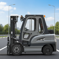 Chariot élévateur électrique SKY à livraison rapide, chariot élévateur électrique mini de 2,5 tonnes, chariot élévateur multi-terrain avec pneus