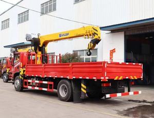 Grue de camion Dongfeng à prix d'usine, grue de camion de 8 tonnes avec moteur <span class=keywords><strong>national</strong></span> VI, bras à double cylindre et caisse de chargement - Product Image 5