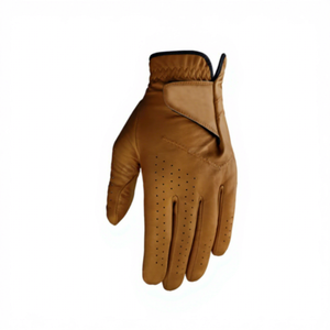 Gants de golf en cuir véritable pour main droite, antidérapants, unisexes, à enfiler - Product Image 2