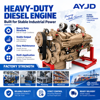 Moteur diesel fiable KTA50 V16 1429KW 4 temps turbocompressé refroidi par eau pour les opérations de camions à benne basculante minières