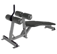 Déclin banc abdominal assis chaise romaine Extension du dos Machine de gymnastique commerciale force déclin banc abdominal banc assis