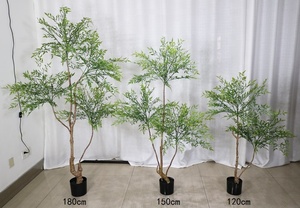 Cây bonsai thuộc tính trang trí lá phong nhân tạo lá rêu búi cây nhân tạo khác nhau - Product Image 3