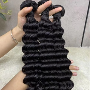 ผมแท้สีธรรมชาติ 100% แบบลอนลึก  ระดับ 10A คุณภาพสูง - Product Image 1