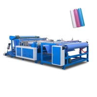 Machine automatique de fabrication de rouleaux de draps jetables non tissés pour hôpitaux et examens médicaux
