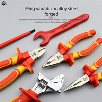 WEIDA WH07317 Ensemble d'outils d'entretien isolés VDE 18 pièces 1000V IEC 60900, jeu de tournevis isolés, pinces et outils de coupe