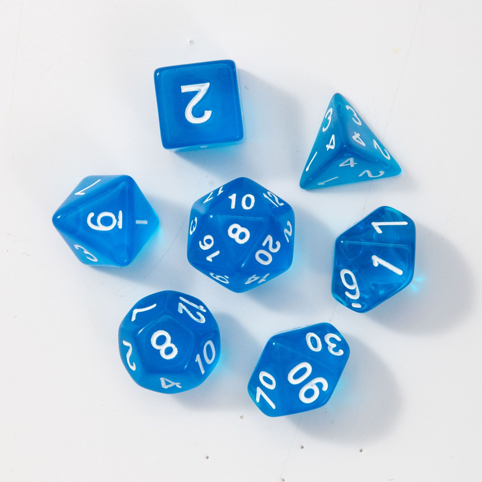 Azul transparente