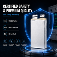 Sel Baterai Lipo Semi Solid State 320Wh/kg Densitas Tinggi 9500mah 1s 3.7v untuk UAV Industri Baterai Li-polimer Pelepasan Daya Tinggi