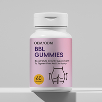 OEM/ODM Yiteng Gummies Protéinés à Base de Plantes pour le Gain Musculaire, Soutien Immunitaire, Remodelage Corporel, Raffermissement des Hanches, Complément pour le Physique Féminin 60