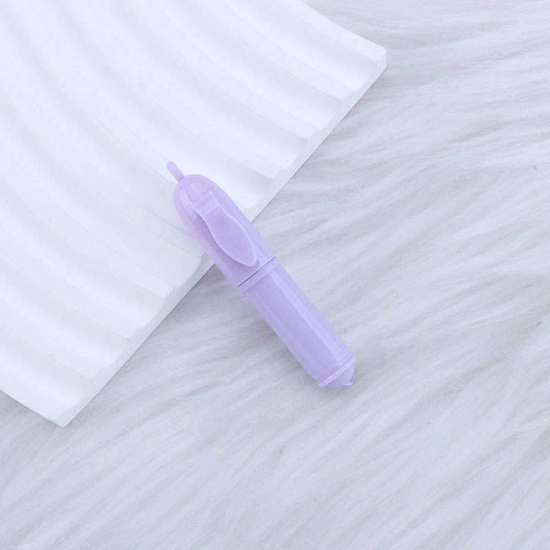 4 - Pink and purple pen barrel