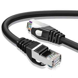 D-Sunty Cat5E SFTP Ethernet <b>Cable</b> 26AWG Solid Bare Copper Double Shielded <b>RJ45</b> Patch Cord Ethernet <b>cable</b> - Product Image 1
