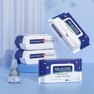 <span class=keywords><strong>Lingettes</strong></span> désinfectantes à action rapide pour équipement médical, nettoyage de la cuisine et de la maison - Product Image 1
