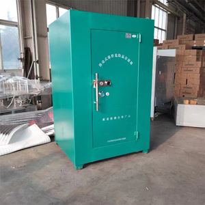 Explosion Proof Storage <b>Cabinet</b> Steel <b>Lockable</b> Manual Lock Powder Coated Blue Warehouse Use - Product Image 1