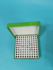 Sıcak satış tek kullanımlık plastik donma 0.5ml 2ml Cryovial santrifüj tüp 100 iyi kağıt dondurulmuş tüp kutusu - Product Image 3
