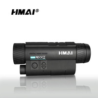 Monoculaire numérique infrarouge portable HMAI HP0550 pour vision nocturne, appareil d'observation jour/nuit avec grossissement 5X/8X et prise de photos