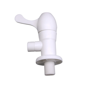 Modern Pipe Shape Design 2 Way Water Angle Valve Plastic Home Operate PP Angle Valve - Product Image 1