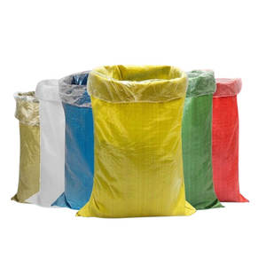 卸売白い厚手の防水織物バッグ速達バッグ移動梱包バッグ小麦粉米飼料包装袋 - Product Image 6