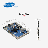 Placa Base SK35H Rockchip RK3568B SOC Arm Cortex-A55 con HD+EDP+LVDS, 1 Ranura para Tarjeta TF, 3x TTL