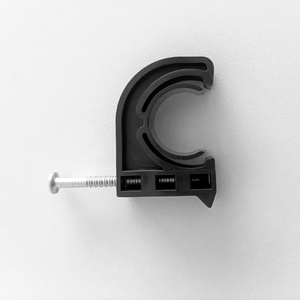 Полутрубная вешалка с пластиковым зажимом для гвоздей, зажим для труб, опора для труб, <span class=keywords><strong>1</strong></span>/<span class=keywords><strong>2</strong></span> "до 3/<span class=keywords><strong>4</strong></span>", двойной крюк для когтей, обжимные Фитинги - Product Image 5