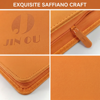 Classeur Premium pour Cartes à Collectionner à Grain Croisé, 9 Poches, 360 Emplacements, Album Zippé Anti-Rayures, Dossier Professionnel pour Collectionneur