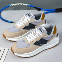 Sneakers sportives unisexes de haute qualité à lacets, confortables, décontractées, pour le tennis, la marche, la course à pied, légères, respirantes et douces