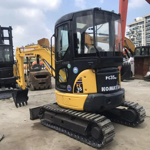 Komatsu มือสอง PC35รถขุดผลิตในญี่ปุ่นส่วนประกอบหลักเครื่องยนต์และปั๊มรวมอยู่ด้วย - Product Image 1