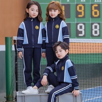 Uniforme scolaire primaire/moyen/secondaire Printemps et automne Ensemble de vêtements de sport pour enfants Costume de baseball