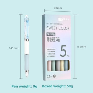 Hersteller direkt Jelly Color <span class=keywords><strong>Gel</strong></span> Pen Schnellt rocknend Geeignet für Studenten zur Verwendung für lange Schreib perioden Benutzer definiertes Logo - Product Image 6