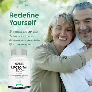 Capsule di integratori NAD+ OEM/ODM, Capsule di Nicotinamide Riboside Liposomiale 1000mg, Capsule di Resveratrolo, Capsule di Quercetina NAD - Product Image 4