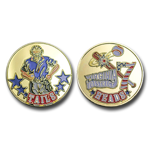 Pièces de monnaie commémoratives personnalisées en alliage de zinc 3D avec placage or/argent/cuivre pour souvenirs et collections - Product Image 3
