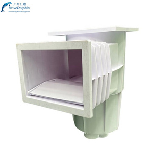 مقشدة بيضاء للجدار من بولي كلوريد الفينيل و <span class=keywords><strong>ABS</strong></span> ، تركيب حمام سباحة ، مقشدة مضادة للتسرب - Product Image 4